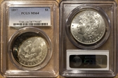 1897 $1 MS64