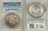 1891 $1 MS63