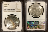 1884-O $1 V38 MS64