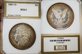 1881-O $1 MS63
