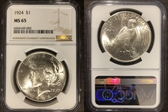 1924 $1 MS65
