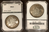 1889 $1 MS63