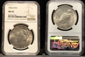 1922-D $1 MS63