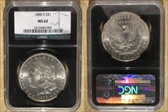 1888-S $1 MS62