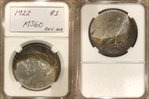 1922 $1 MS60 Details