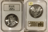 1881-S $1 VAM 9 MS64