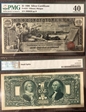 1896 $1 Fr#224 Tillman Morgan Silver Certificate XF40