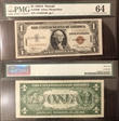1935 $1 Fr#2300 Julian Morgenthau Hawaii Silver Certificate 64