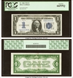 1934 $1 Fr#1606 (FA Block) Julian Morgenthau Silver Certificate 66PPQ