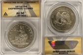 1873-S T$1 Trade AU50 Details