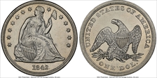 1842 $1 UNC Details
