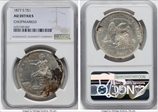 1873-S T$1 Trade AU Details