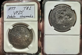 1877 T$1 VF25 Details