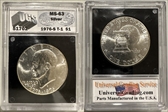 1976-S $1 Silver MS63