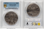 1875-S/CC T$1 Chopmarked VF30