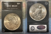 1922 $1 MS60