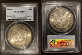 1886-S $1 MS64