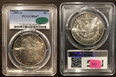 1881-S $1 MS67
