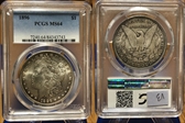 1896 $1 MS64
