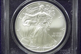 2008 $1 Silver Eagle First Strike MS69