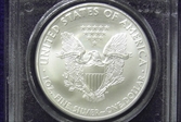 2008 $1 Silver Eagle First Strike MS69