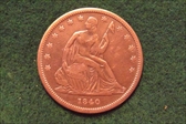 1840 50C Reverse of '39 XF45