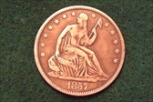 1857 50C VF20