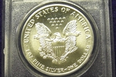 1989 $1 Silver Eagle MS69