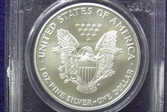 2002 $1 Silver Eagle MS69