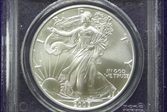 2005 $1 Silver Eagle First Strike MS69