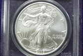 2005 $1 Silver Eagle First Strike MS69