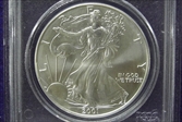 2001 $1 Silver Eagle MS69