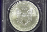 2001 $1 Silver Eagle MS69