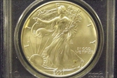 2001 $1 Silver Eagle MS69