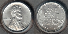 1943-S 1C MS64