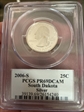 2006-S 25C South Dakota Silver PR69DCAM