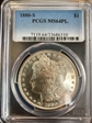 1880-S $1 MS64PL