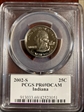 2002-S 25C Indiana PR69DCAM