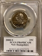 2000-S 25C New Hampshire PR69DCAM