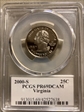 2000-S 25C Virginia PR69DCAM