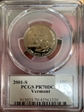 2001-S 25C Vermont PR70DCAM