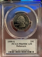1999-S 25C Delaware PR69DCAM