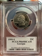 1999-S 25C Georgia PR69DCAM