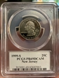 1999-S 25C New Jersey PR69DCAM