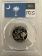 2000-S 25C South Carolina Silver PR69DCAM