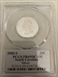 2000-S 25C South Carolina Silver PR69DCAM
