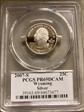 2007-S 25C Wyoming Silver PR69DCAM