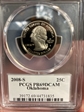 2008-S 25C Oklahoma PR69DCAM