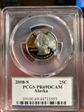 2008-S 25C Alaska PR69DCAM