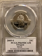 2005-S 25C Oregon Silver PR69DCAM